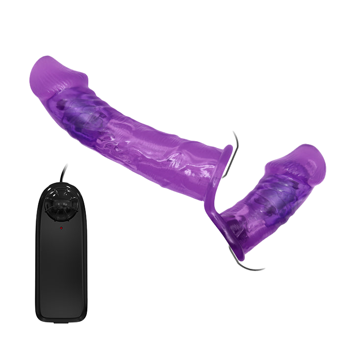 Strap-on Vibrante Ultra Passionate Dual Vibration 17,5 cm