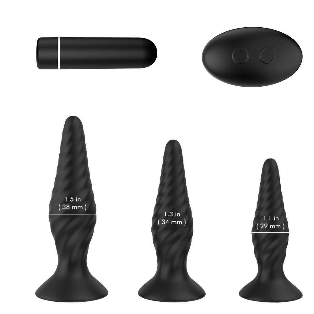 Plug Anale Old Manners Set