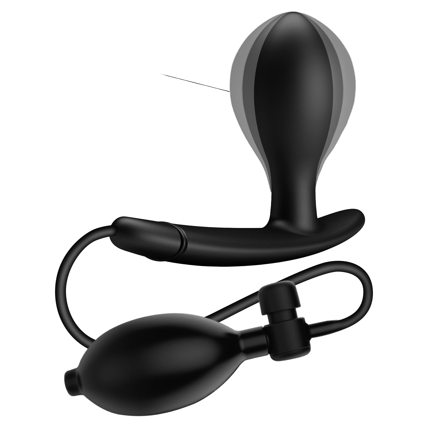 Plug Anale Gonfiabile Drake 7,8 cm