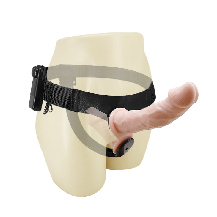 Strap-on Vibrante Ultra Passionate Dual Vibration 17,5 cm