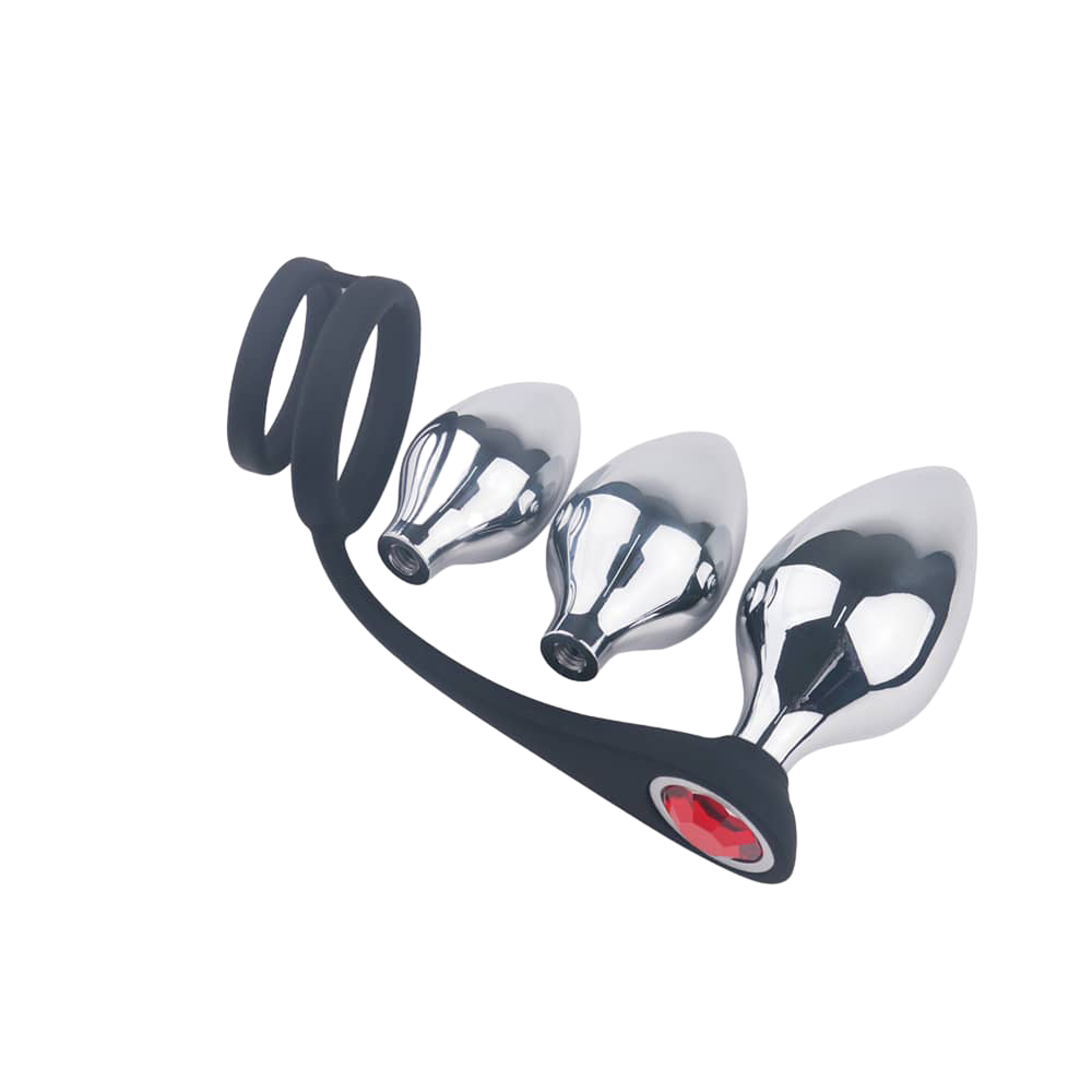 Plug Anale e Anello Fallico Pleasure Bully