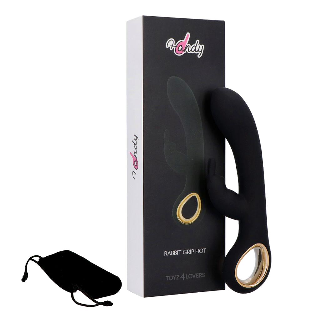 Vibratore Rabbit grip hot
