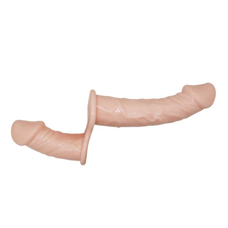 Strap-on Vibrante Ultra Passionate Dual Vibration 17,5 cm