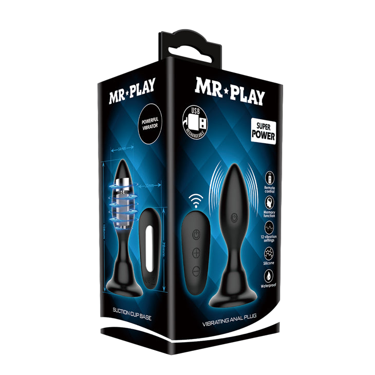 Vibratore Anale Obsidian