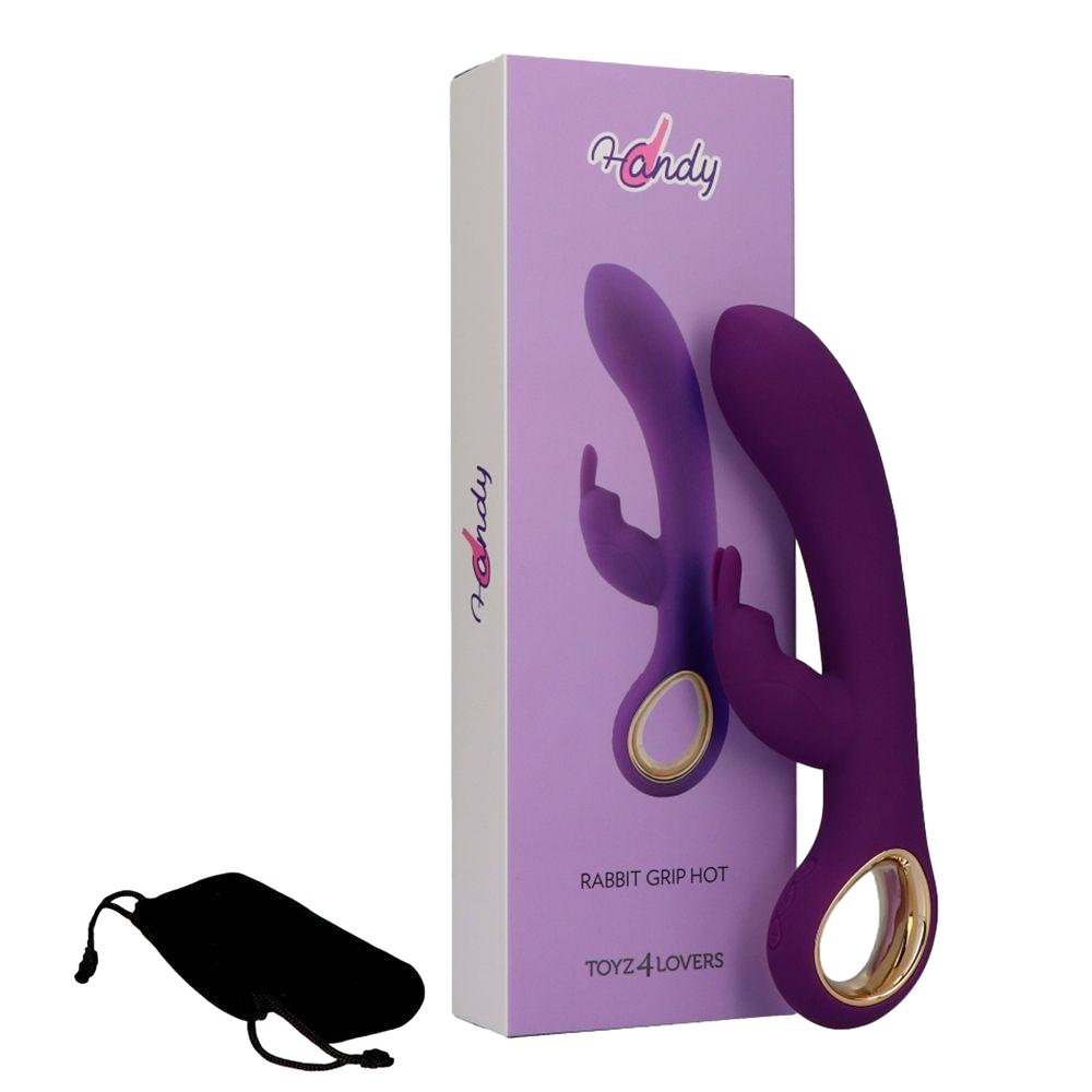 Vibratore Rabbit grip hot