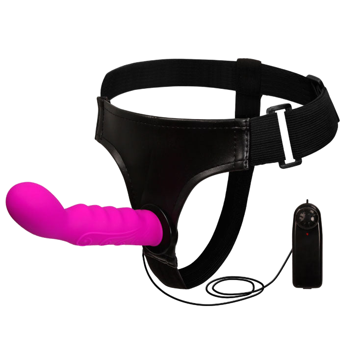 Strap-on Ultra Harness Vibrant Purple Fantasy 15,5 cm