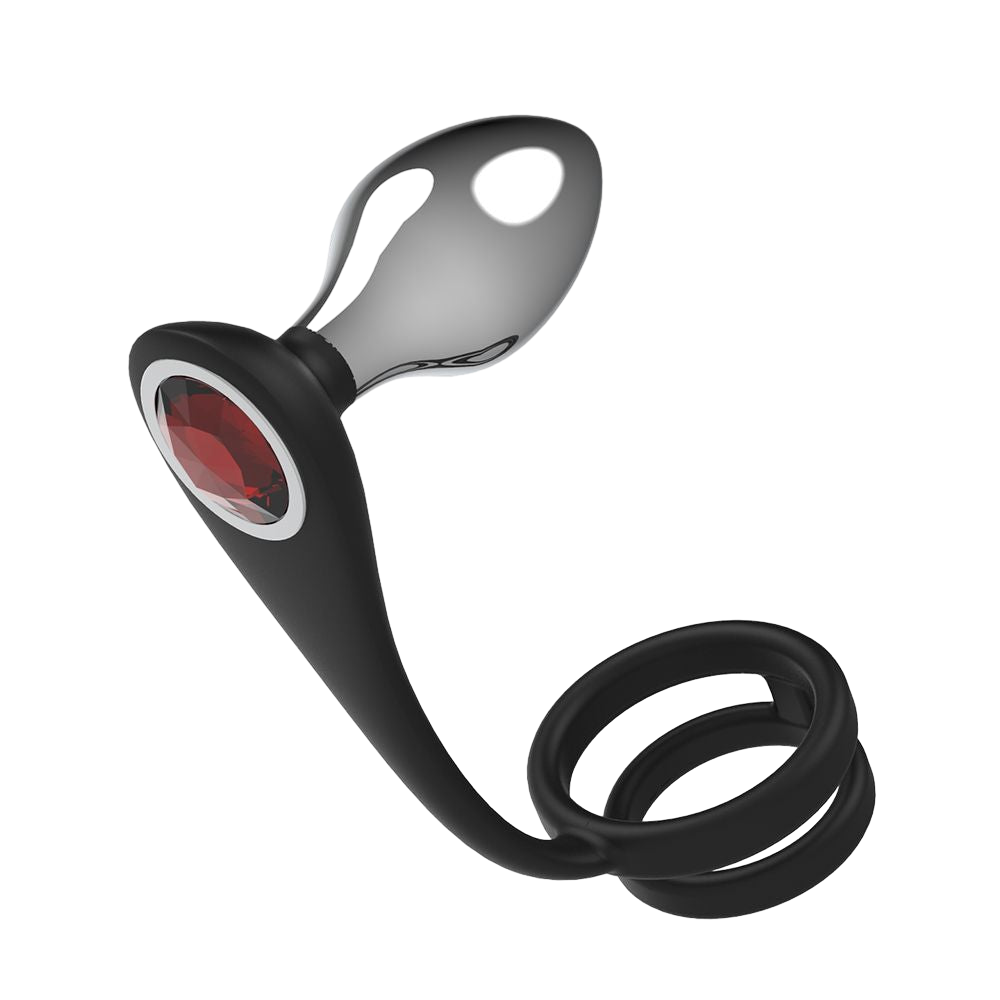 Plug Anale e Anello Fallico Pleasure Bully