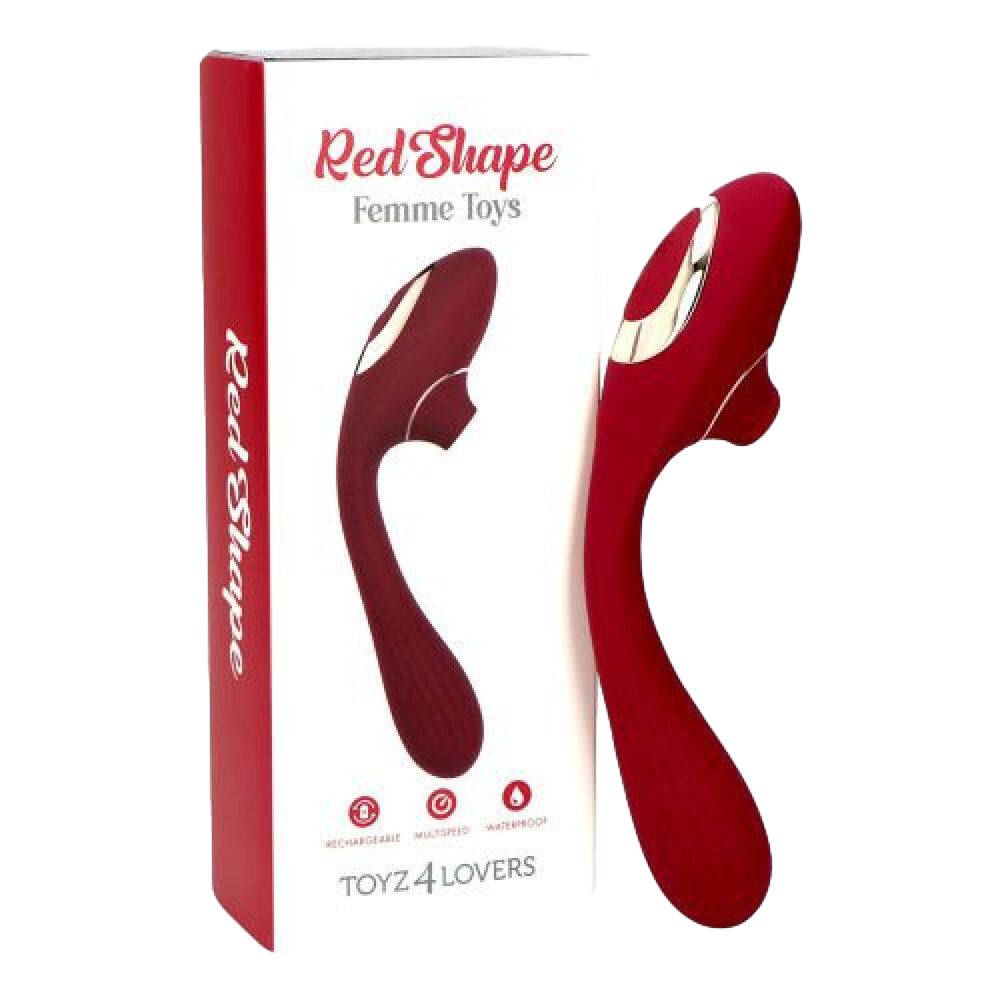 Succhia Clitoride Red Shape