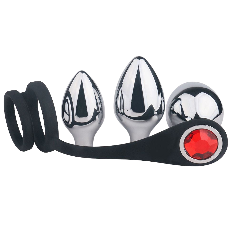 Plug Anale e Anello Fallico Pleasure Bully